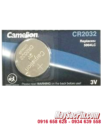 Pin CR2032 _Pin Camelion CR2032; Pin 3v lithium Camelion CR2032 _Liên doanh